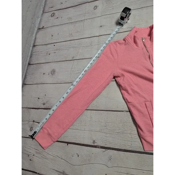 Victoria's Secret Pink 86 Half Zip Hot Pink Pullover Women's XS 973 - Picture 6 of 7